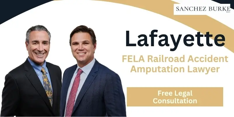 best fela railroad accident amputation lawyer in lafayette